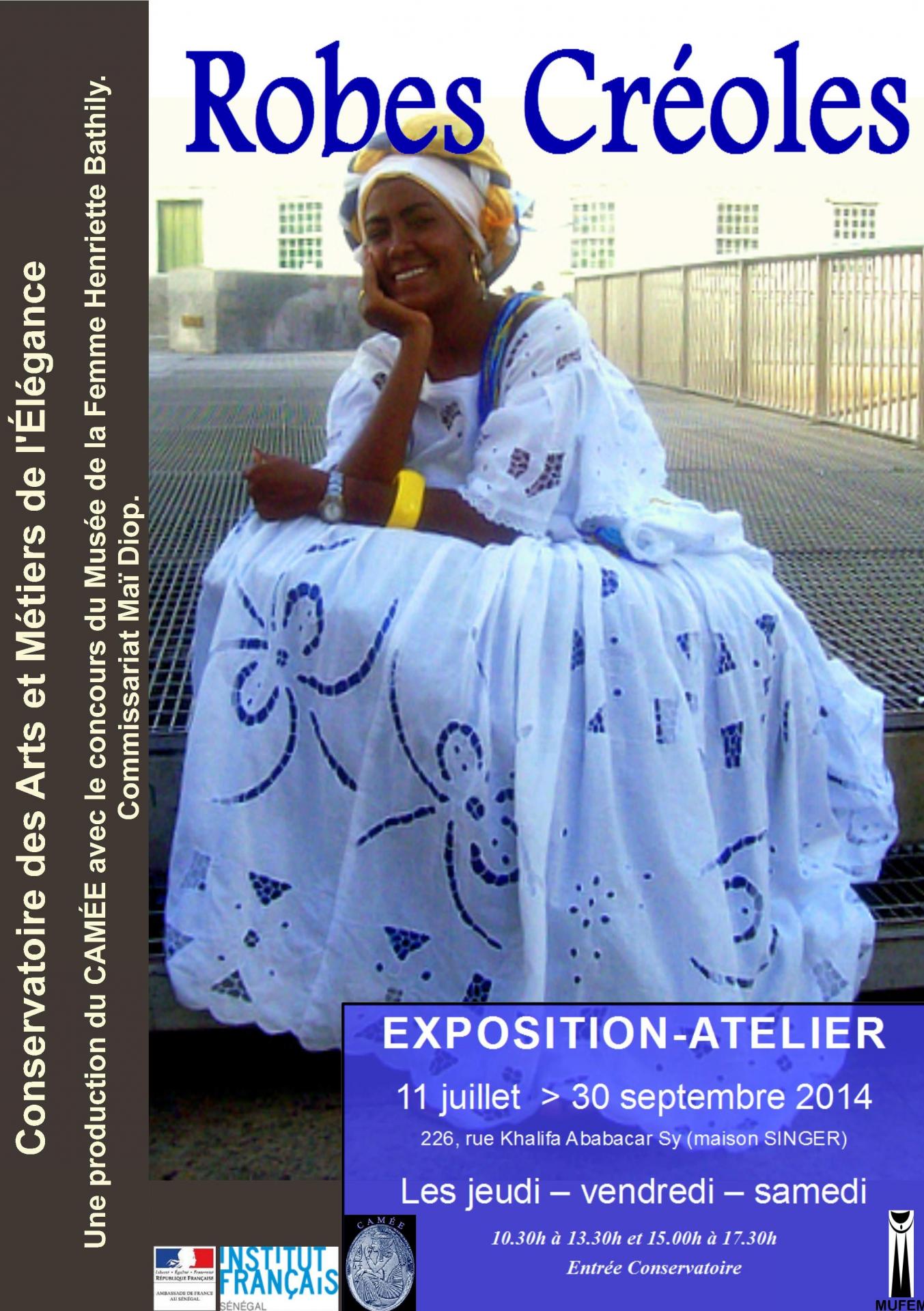 Affiche robe creole ok